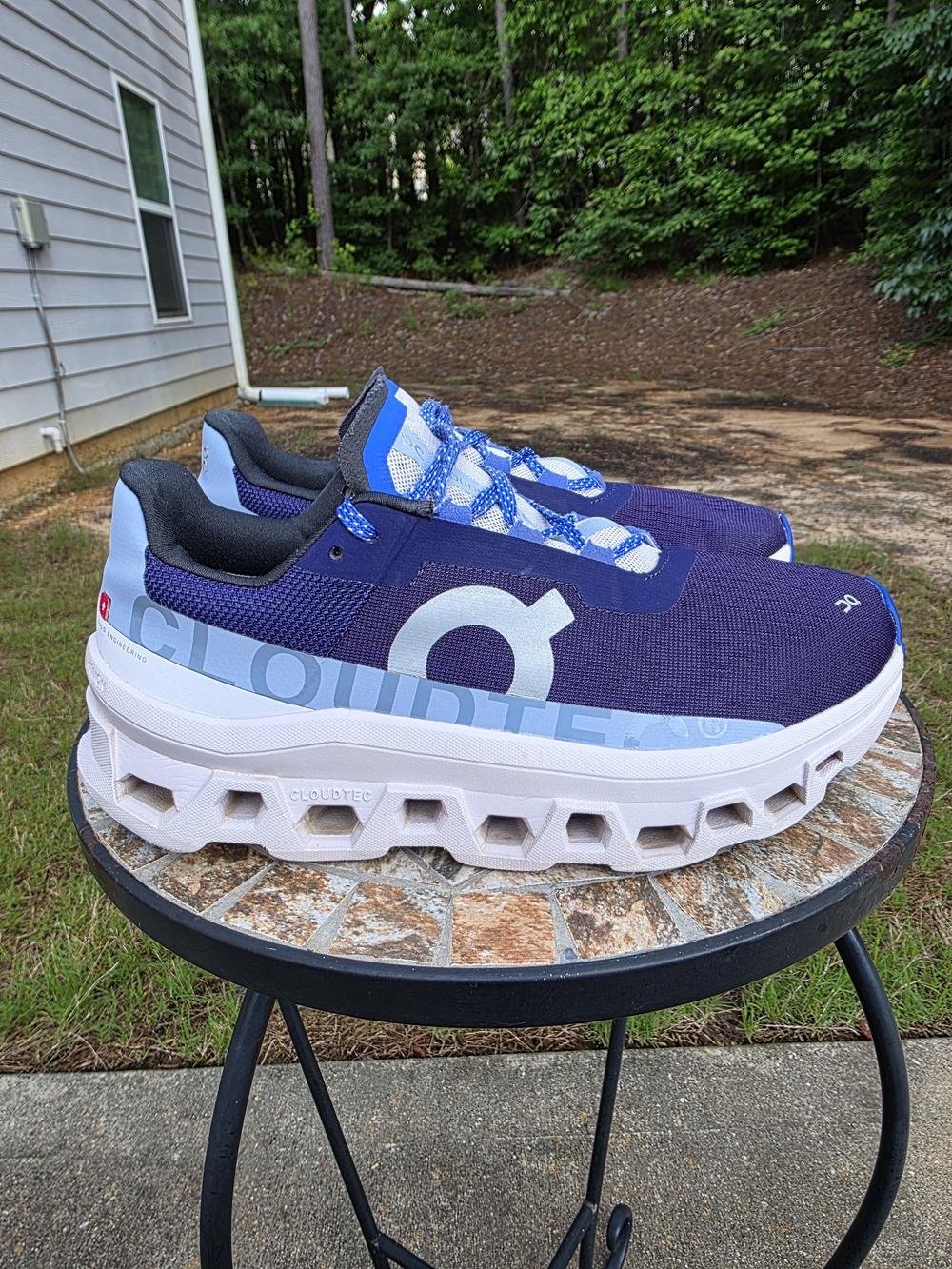 On Cloudmonster 61.99026 Acai/Lavender Blue Running Shoes Sneakers Women Size 10